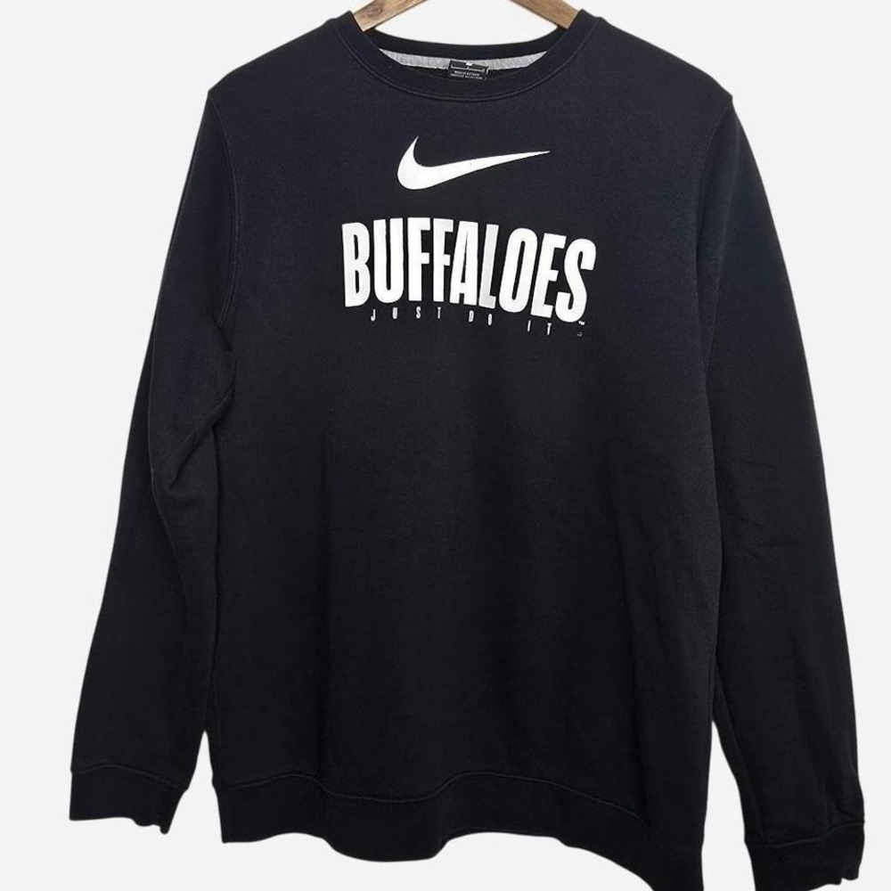 Nike black University of Colorado Buffaloes crewneck sweatshirt mens Size L
